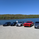 All the cars present for the cruise